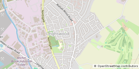 Map of Walsall