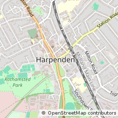 Map of Harpenden