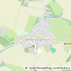 Map of Stourbridge, West Midlands