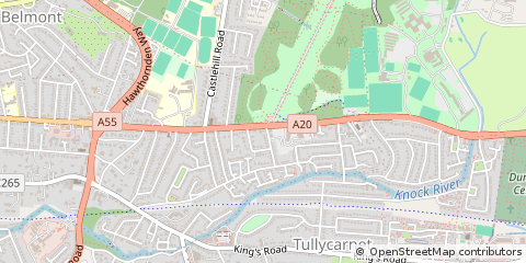 Map of Belfast