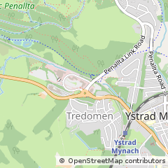 Map of Hengoed