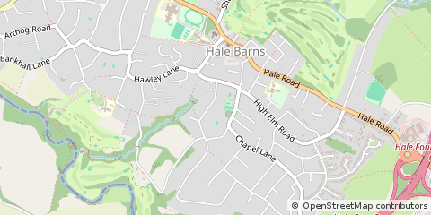 Map of Altrincham