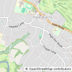Map of Altrincham