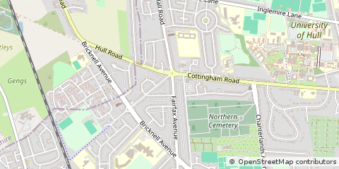 Map of Yorkshire