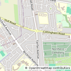 Map of Yorkshire