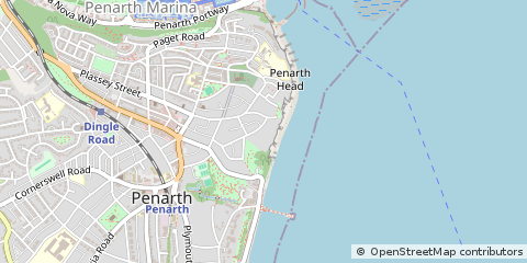 Map of Penarth