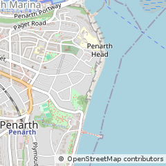 Map of Penarth