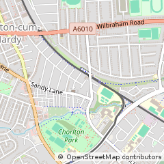 Map of Manchester