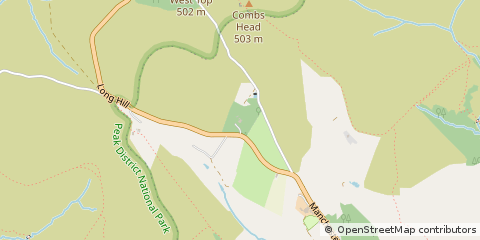 Map of Buxton, Derbyshire