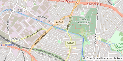 Map of Birmingham