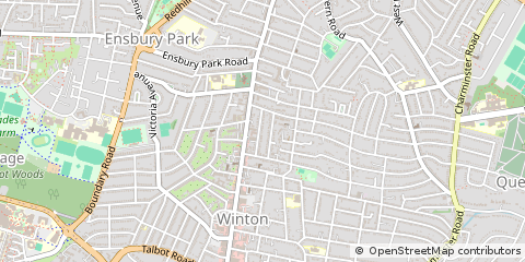 Map of Bournemouth