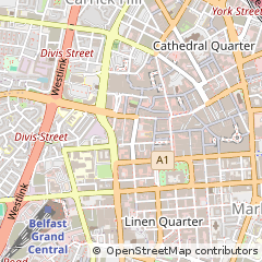 Map of Belfast