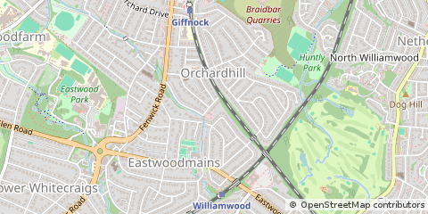 Map of Glasgow