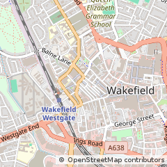 Map of Wakefield