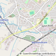 Map of Wymondham, Norfolk