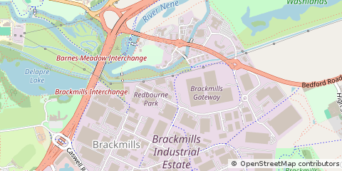 Map of Northampton