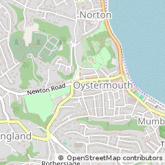 Map of Swansea