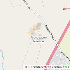 Map of Darlington, Co Durham