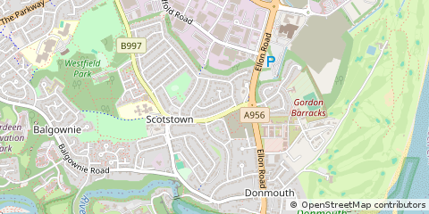 Map of Aberdeen