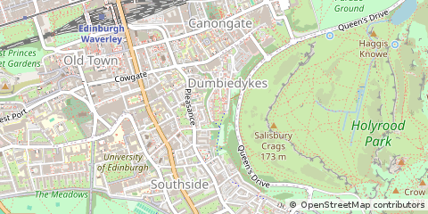 Map of Edinburgh