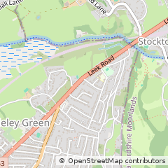 Map of Stoke-on-Trent