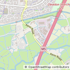 Map of Clevedon, Bristol
