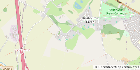 Map of Harpenden