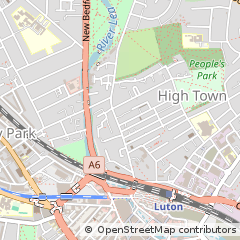Map of Luton