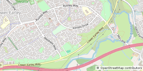 Map of Reading, Berkshire