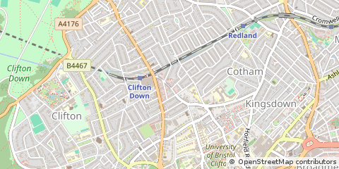 Map of Bristol