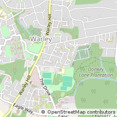 Map of Brentwood, Essex