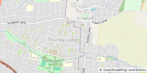 Map of Leicester
