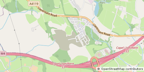 Map of Cardiff
