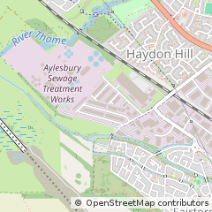 Map of Aylesbury, Buckinghamshire