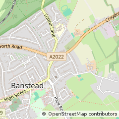Map of Banstead