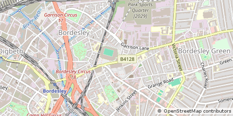 Map of Birmingham