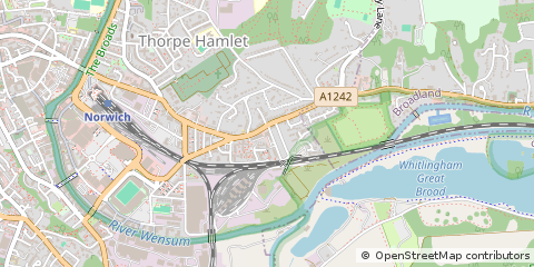 Map of Norwich