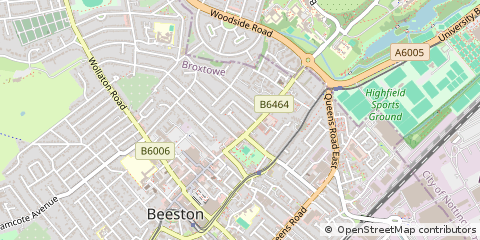 Map of Nottingham