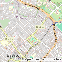 Map of Nottingham