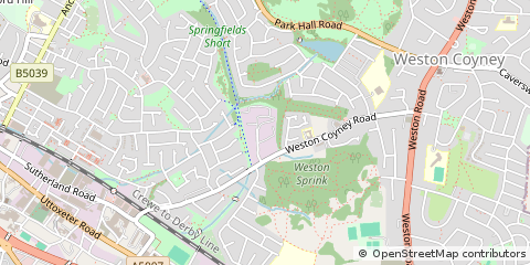 Map of Stoke-on-Trent