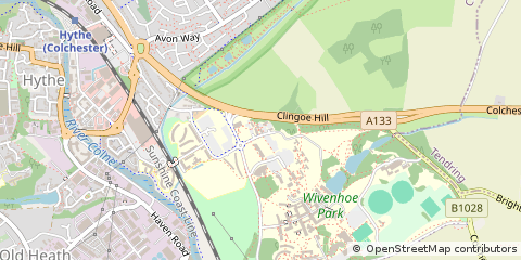 Map of Colchester