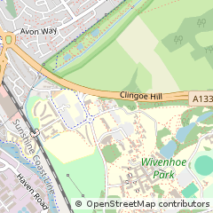 Map of Colchester