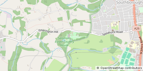 Map of Tunbridge Wells