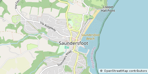 Map of Pembrokeshire
