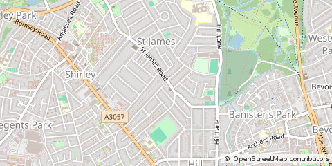 Map of Southampton