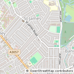 Map of Southampton