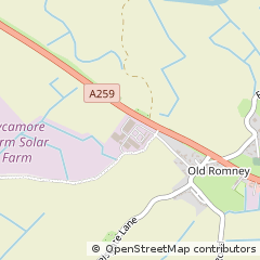 Map of Romney Marsh