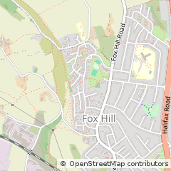Map of Sheffield, South Yorkshire