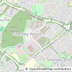 Map of Milton Keynes, Buckinghamshire