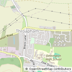 Map of Sheffield, SheffieldSouth Yorkshire